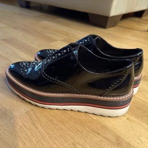 Gently worn Zara brogues